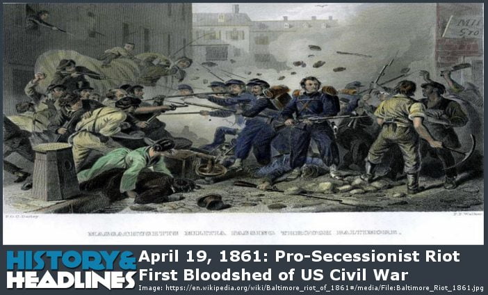 The Baltimore Riot of 1861