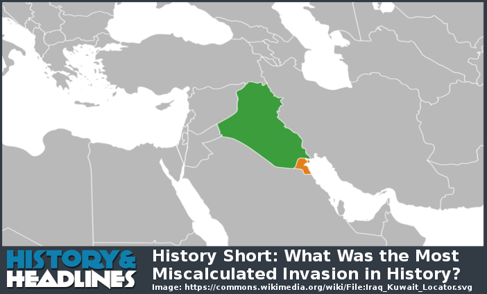 Most Miscalculated Invasion in History