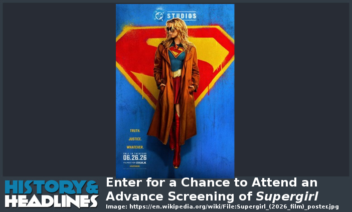 Enter for a Chance to Attend an Advance Screening of Supergirl Supergirl